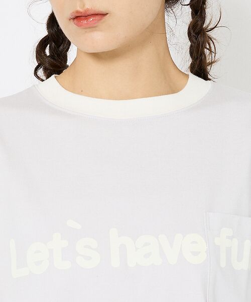 ABAHOUSE / アバハウス Tシャツ | 【Charcoal（チャコール）× Americana（アメリカーナ）】ポケット | 詳細11