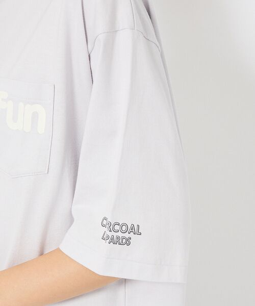 ABAHOUSE / アバハウス Tシャツ | 【Charcoal（チャコール）× Americana（アメリカーナ）】ポケット | 詳細12