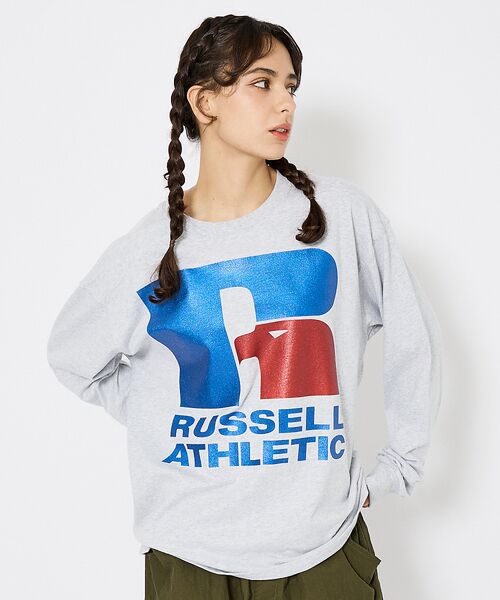 ABAHOUSE/アバハウス 【JACKSON MATISSE(ジャクソンマティス) × RUSSELL AT グレー XL ABAHOUSE/アバハウス 【JACKSON MATISSE(ジャクソンマティス) × RUSSELL AT グレー XL