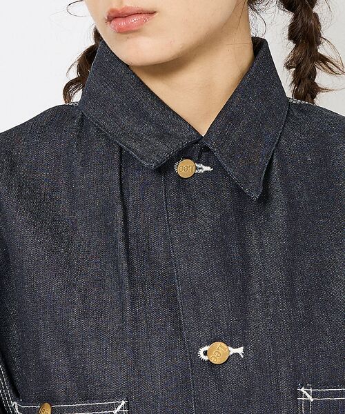 ABAHOUSE / アバハウス Gジャン・デニムジャケット | 【Lee/リー】 ロコジャケット/LOCO DENIM JACKET/ リジッド | 詳細12