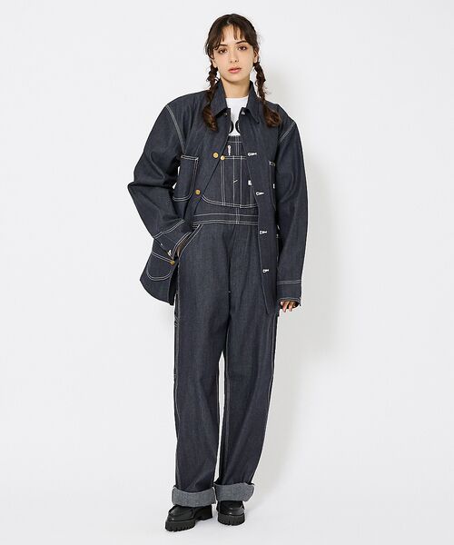 ABAHOUSE / アバハウス Gジャン・デニムジャケット | 【Lee/リー】 ロコジャケット/LOCO DENIM JACKET/ リジッド | 詳細20