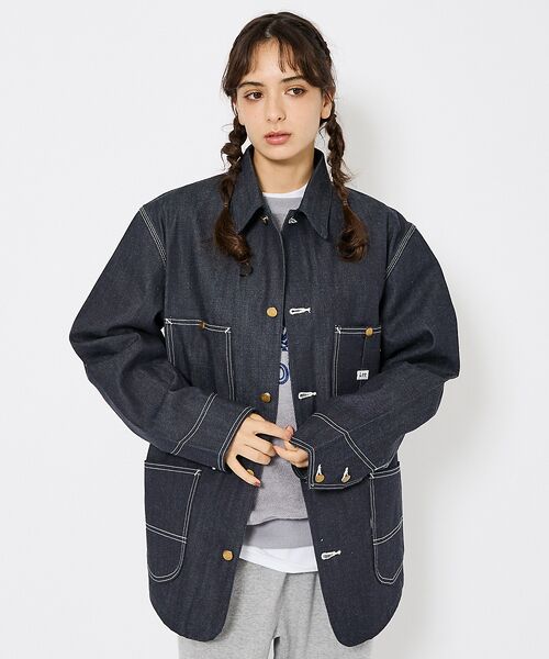 ABAHOUSE / アバハウス Gジャン・デニムジャケット | 【Lee/リー】 ロコジャケット/LOCO DENIM JACKET/ リジッド | 詳細4