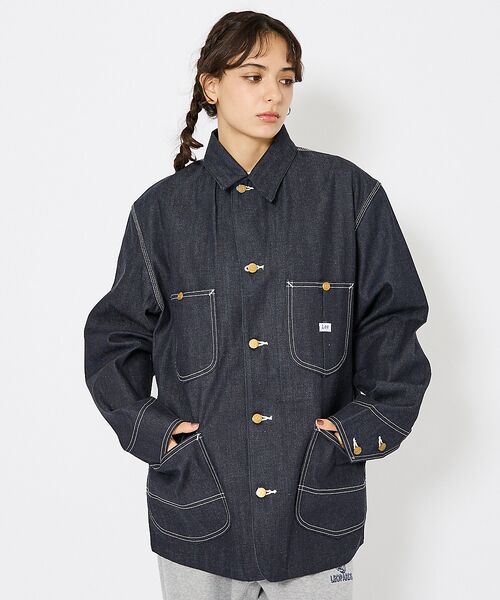 ABAHOUSE / アバハウス Gジャン・デニムジャケット | 【Lee/リー】 ロコジャケット/LOCO DENIM JACKET/ リジッド | 詳細6