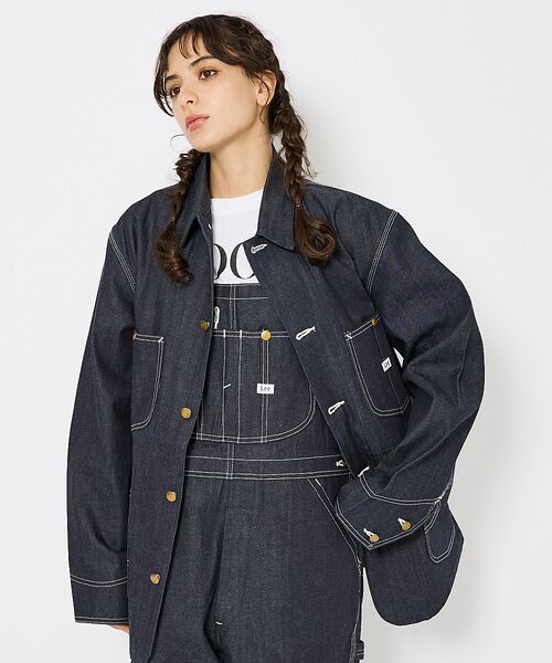 ABAHOUSE / アバハウス Gジャン・デニムジャケット | 【Lee/リー】 ロコジャケット/LOCO DENIM JACKET/ リジッド | 詳細7