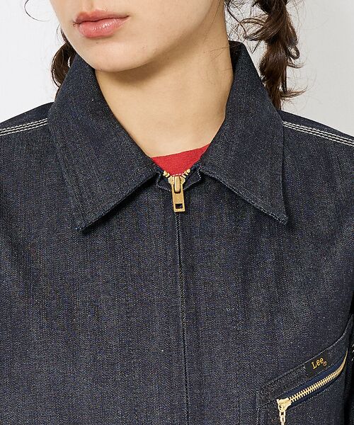 ABAHOUSE / アバハウス Gジャン・デニムジャケット | 【Lee/リー 】DENIM ZIP UP BLOUSON/オーバーサイズ デニ | 詳細9