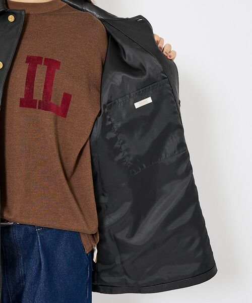 ABAHOUSE / アバハウス レザーブルゾン・ジャケット | 【LEE/リー】LOCO JACKET レザー カバーオール ジャケット / ユ | 詳細15