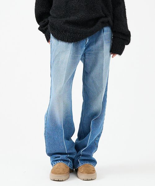 ABAHOUSE / アバハウス デニムパンツ | 【Wrangler/ラングラー】WRANCHER WIDE DENIM/ランチャ | 詳細27