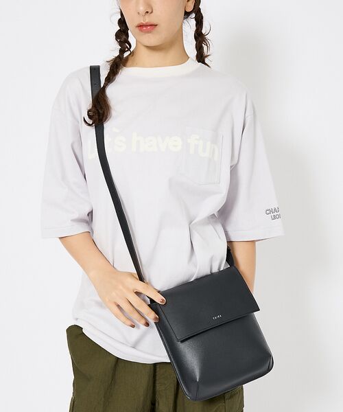 ABAHOUSE / アバハウス ショルダーバッグ | 【YArKA/ヤーカ】real leather Flap 2way bag So | 詳細3