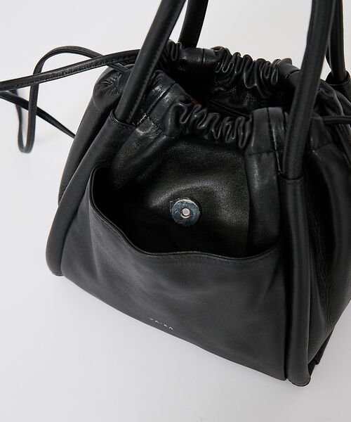 ABAHOUSE / アバハウス ショルダーバッグ | 【YArKA/ヤーカ】real leather square bottom dr | 詳細5