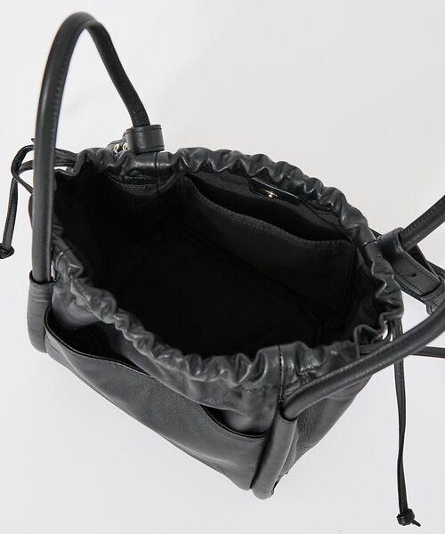 ABAHOUSE / アバハウス ショルダーバッグ | 【YArKA/ヤーカ】real leather square bottom dr | 詳細6