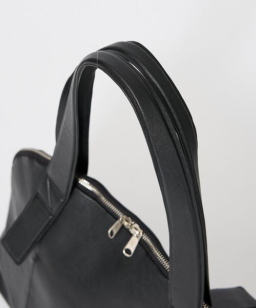 ABAHOUSE / アバハウス ボストンバッグ | 【YArKA/ヤーカ】real leather emboss handle to | 詳細4