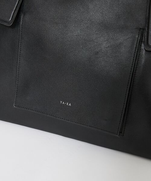 ABAHOUSE / アバハウス ボストンバッグ | 【YArKA/ヤーカ】real leather emboss handle to | 詳細7