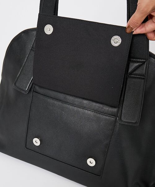 ABAHOUSE / アバハウス ボストンバッグ | 【YArKA/ヤーカ】real leather emboss handle to | 詳細8