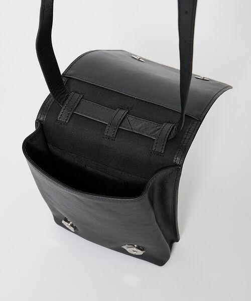 ABAHOUSE / アバハウス ショルダーバッグ | 【YArKA/ヤーカ】 real leather box flap should | 詳細8
