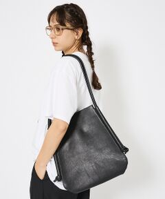 ABAHOUSE / アバハウス トートバッグ | 【YArKA / ヤーカ】real leather cord adjustmen