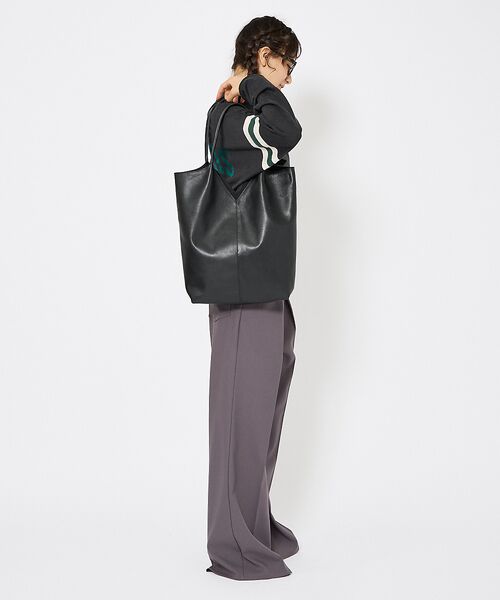 ABAHOUSE / アバハウス ショルダーバッグ | 【ARUTEMIKA/アルテミカ】リアルレザービッグトートバッグ /ユニセックス | 詳細1