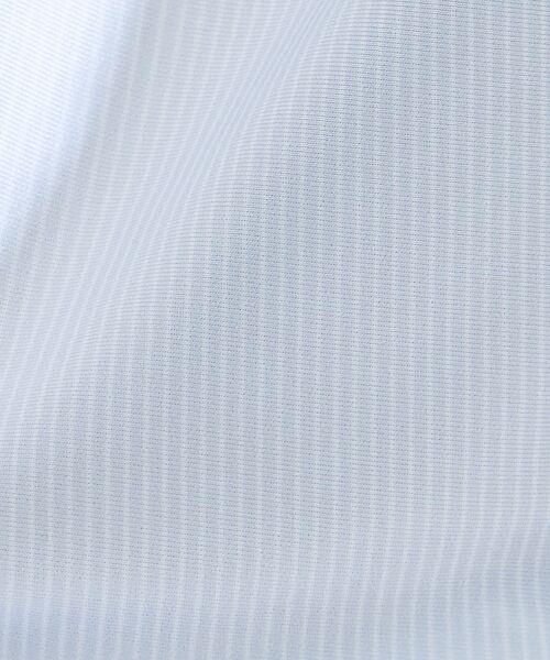 ABAHOUSE / アバハウス シャツ・ブラウス | 【形状安定性 / 伸縮性】トリコットストライプ 半袖シャツ | 詳細1