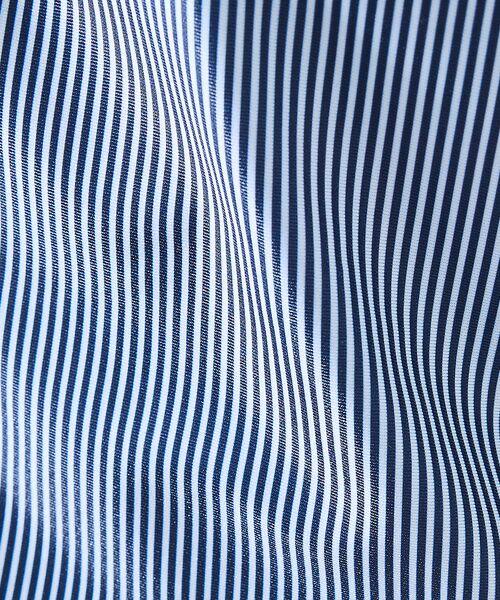 ABAHOUSE / アバハウス シャツ・ブラウス | 【形状安定性 / 伸縮性】トリコットストライプ 半袖シャツ | 詳細11