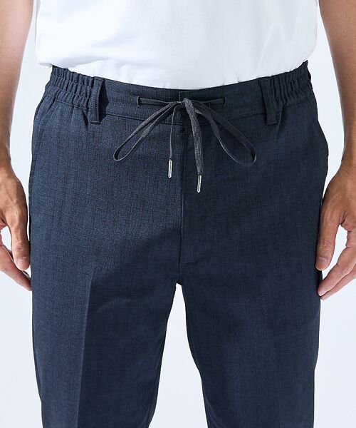 ABAHOUSE / アバハウス スラックス・ドレスパンツ | 【セットアップ対応】吸水速乾 リネンライク スラックス パンツ | 詳細13