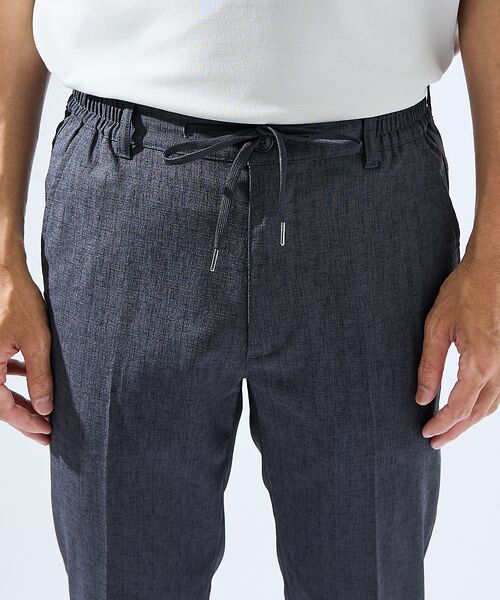 ABAHOUSE / アバハウス スラックス・ドレスパンツ | 【セットアップ対応】吸水速乾 リネンライク スラックス パンツ | 詳細22