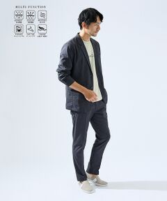 ABAHOUSE フード付きブラック　メンズ コンビデザイン】フード ダウン ブルゾン｜OUTLET (MEN'S