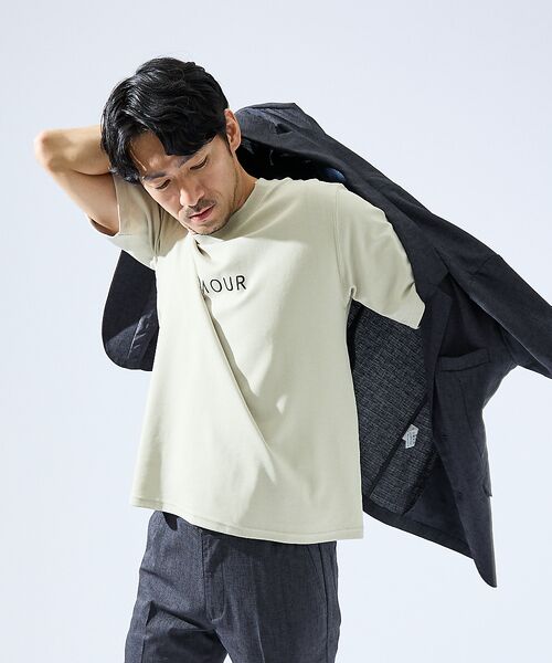 ABAHOUSE / アバハウス テーラードジャケット | 【上下2点セット/セットアップ対応】吸水速乾 リネンライク セットアップ / ス | 詳細25