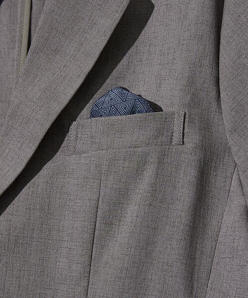 ABAHOUSE / アバハウス テーラードジャケット | 【セットアップ対応】吸水速乾 リネンライク ジャケット / サマージャケット | 詳細2