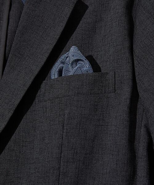 ABAHOUSE / アバハウス テーラードジャケット | 【セットアップ対応】吸水速乾 リネンライク ジャケット / サマージャケット | 詳細21