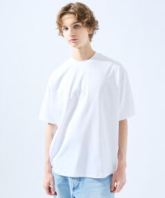 ABAHOUSE / アバハウス Tシャツ | 【SORONA】接触冷感 サイドタック 半袖Tシャツ