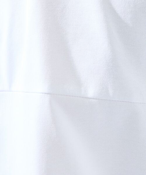 ABAHOUSE / アバハウス Tシャツ | 【SORONA】接触冷感 サイドタック 半袖Tシャツ | 詳細1