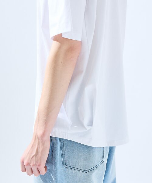 ABAHOUSE / アバハウス Tシャツ | 【SORONA】接触冷感 サイドタック 半袖Tシャツ | 詳細4