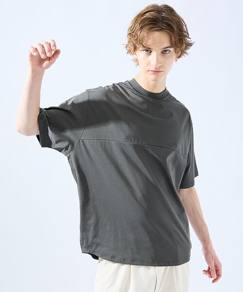 ABAHOUSE / アバハウス Tシャツ | 【SORONA】接触冷感 サイドタック 半袖Tシャツ | 詳細7