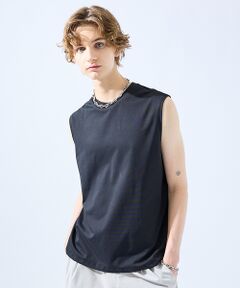 ABAHOUSE / アバハウス キャミソール・チューブトップ | 【SORONA】接触冷感 ノースリーブ Tシャツ