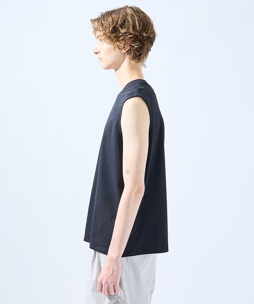 ABAHOUSE / アバハウス キャミソール・チューブトップ | 【SORONA】接触冷感 ノースリーブ Tシャツ | 詳細4