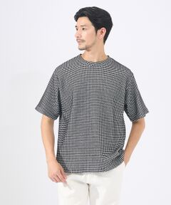 ABAHOUSE / アバハウス Tシャツ | 【立体ビッグワッフル】 半袖Tシャツ