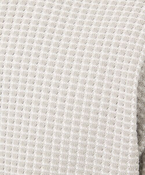 ABAHOUSE / アバハウス Tシャツ | 【立体ビッグワッフル】 半袖Tシャツ | 詳細3