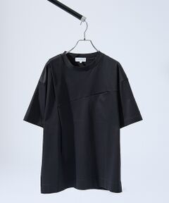 ABAHOUSE / アバハウス Tシャツ | TUCK＆SEAM コットンポンチ 半袖Tシャツ