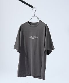 ABAHOUSE / アバハウス Tシャツ | ファインジャージー ロゴTシャツ / 半袖Tシャツ