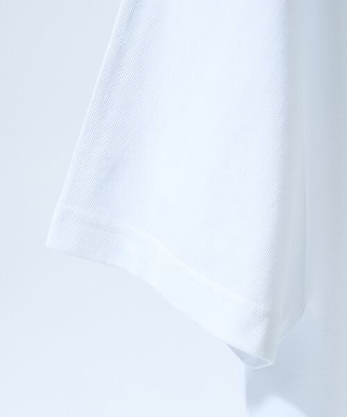 ABAHOUSE / アバハウス Tシャツ | ファインジャージー ロゴTシャツ / 半袖Tシャツ | 詳細5