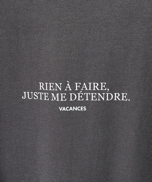 ABAHOUSE / アバハウス Tシャツ | ファインジャージー ロゴTシャツ / 半袖Tシャツ | 詳細10