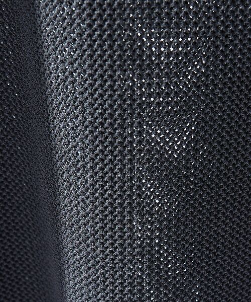 ABAHOUSE / アバハウス ポロシャツ | スキッパー メッシュニット ポロシャツ | 詳細1