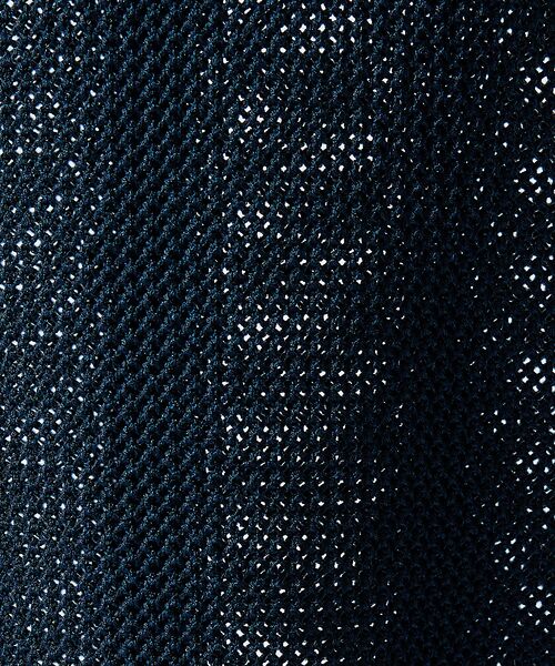 ABAHOUSE / アバハウス ポロシャツ | スキッパー メッシュニット ポロシャツ | 詳細15