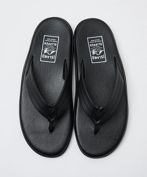 ABAHOUSE / アバハウス サンダル | 【ISLAND SLIPPER / アイランドスリッパ】スムースレザー トングサ | 詳細6