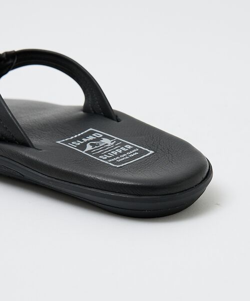 ABAHOUSE / アバハウス サンダル | 【ISLAND SLIPPER / アイランドスリッパ】スムースレザー トングサ | 詳細10