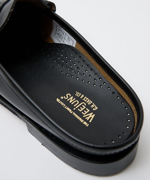 ABAHOUSE / アバハウス シューズ | 【G.H.BASS】BA11000H LARSON SLIDE / ローファー | 詳細10