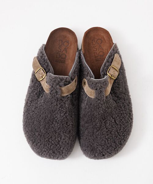 ABAHOUSE / アバハウス シューズ | 【BOSABO/ボサボ】別注 LEON MOUTON / サボサンダル | 詳細2