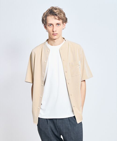 ABAHOUSE / アバハウス キャミソール・チューブトップ | 【ストレッチテレコ】ノースリーブ クルーネック Tシャツ / タンクトップ | 詳細6