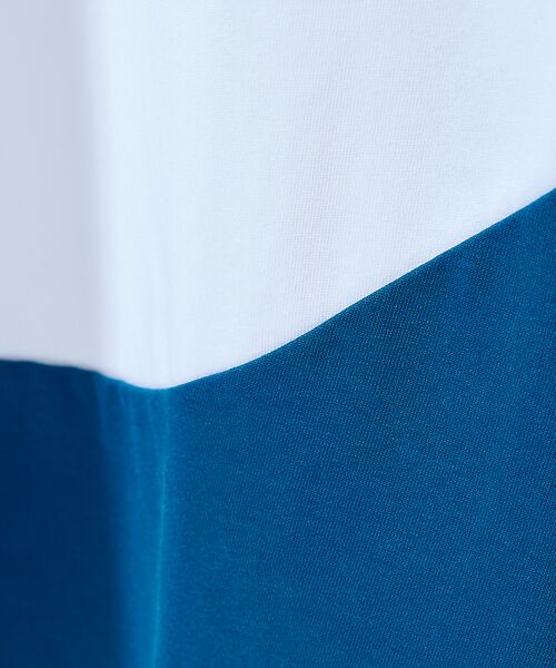 ABAHOUSE / アバハウス Tシャツ | ウズマキ バイカラー 半袖Tシャツ / オーバーサイズ | 詳細8