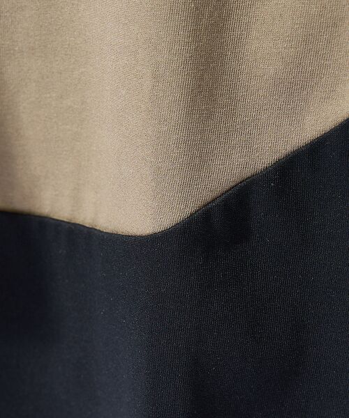 ABAHOUSE / アバハウス Tシャツ | ウズマキ バイカラー 半袖Tシャツ / オーバーサイズ | 詳細10