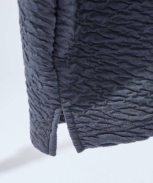 ABAHOUSE / アバハウス ポロシャツ | 【セットアップ対応】ウェーブリンクル　フクレジャガード ポロシャツ/ オーバーサ | 詳細6